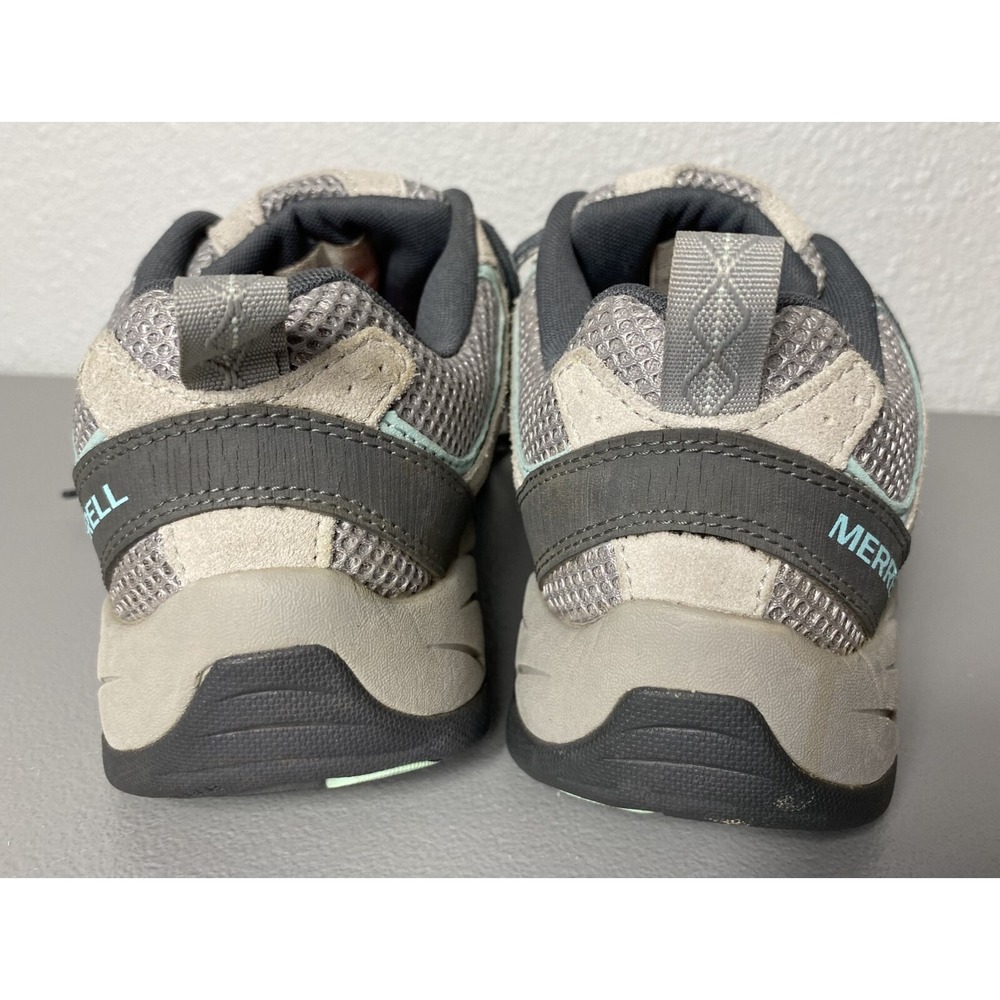 MERRELL Women Hilltop Ventilator Lace-Up Hiking Shoes US 8 Ice/Eggshell/Grey - Picture 5 of 14